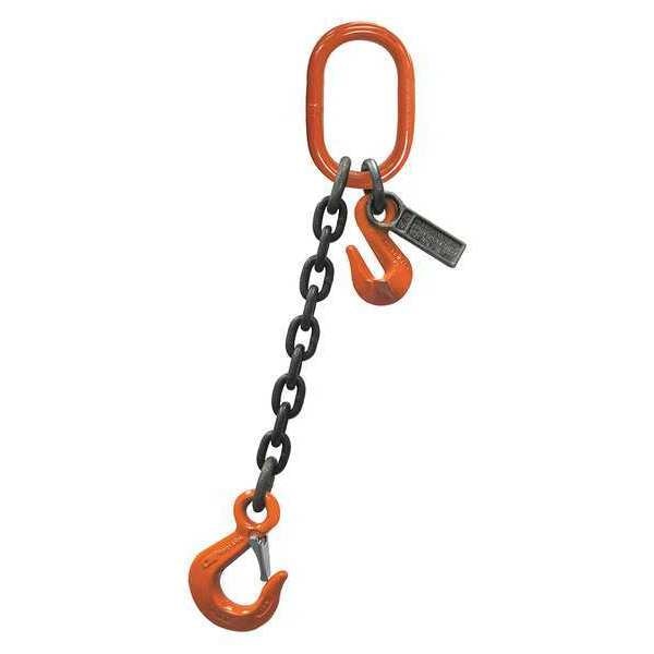 Chain Sling, 1 Chain, 20 ft L, Adj. Link