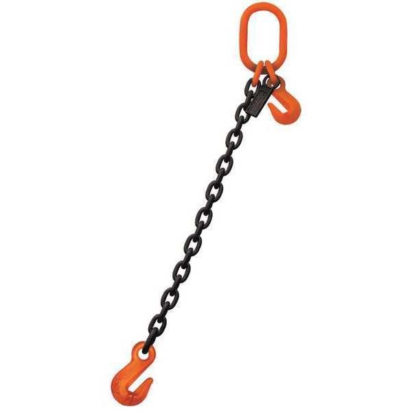 Chain Sling, 9/32in Size, 12ft L, Adj. Link