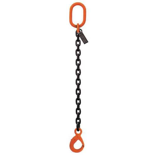 Chain Sling, 1/2in Size, 10 ft L, SOL Sling