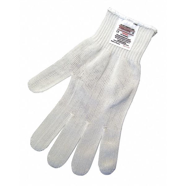 Cut Resistant Gloves, A6 Cut Level, Uncoated, L, 1 PR