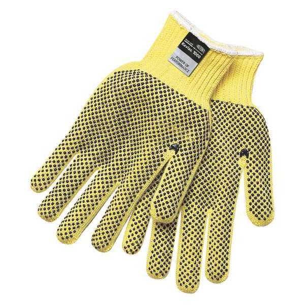 Cut Resistant Coated Gloves, A3 Cut Level, PVC, XL, 12PK