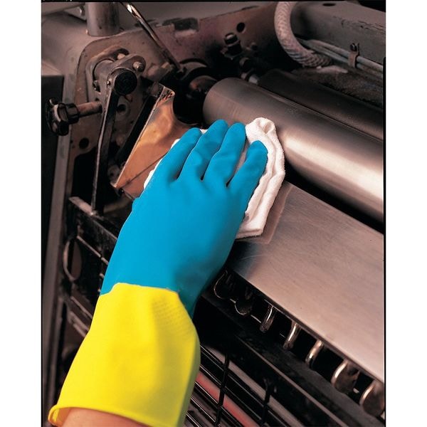 Cut Resistant Fingerless Coated Gloves, A3 Cut Level, PVC, M, 1 PR