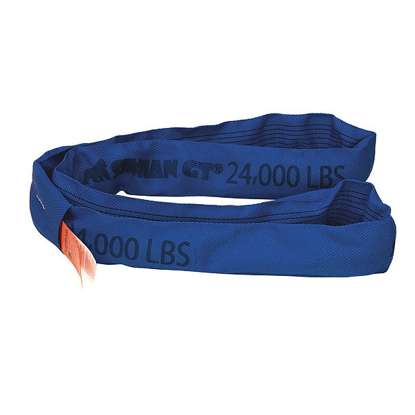 Round Sling, Endless, 2in. Dia, 6ft. L