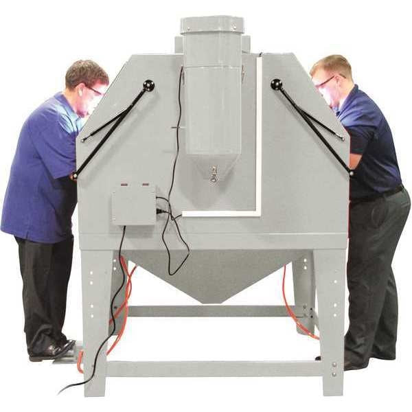 Dual Station Abrasive Blast Cabinet