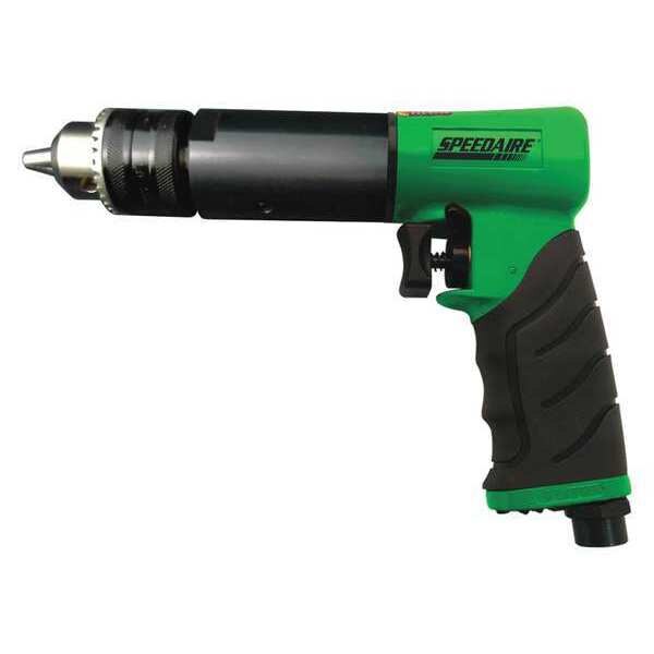 Air Angle Grinder, Light, 0.5 HP, 90 psi
