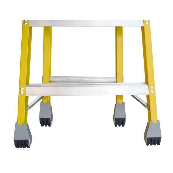 Multipurpose Ladder, Extension, Stepladder Configuration, 11 ft, Fiberglass