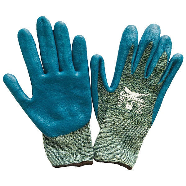 Cut Resistant Coated Gloves, A4 Cut Level, Nitrile, XL, 1 PR