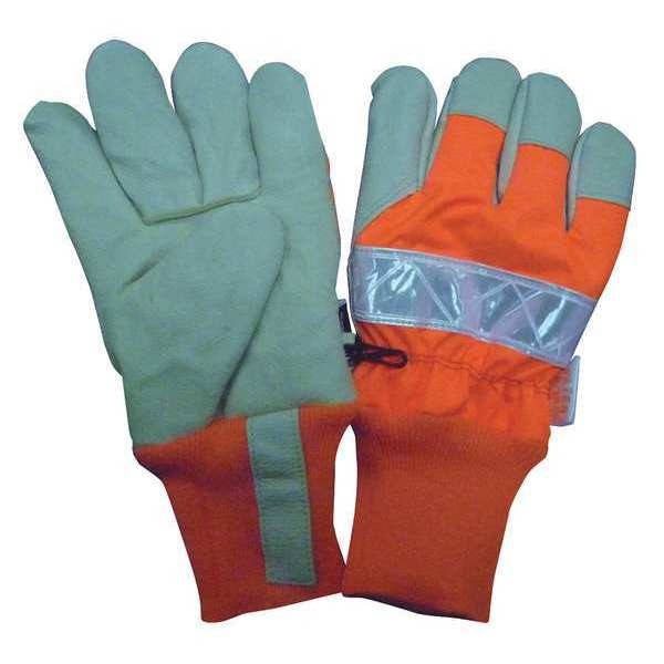 Gloves, 2XL, Gold/Orange, Thinsulate, PR