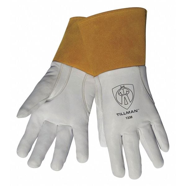 TIG Welding Gloves, Goatskin Palm, S, PR