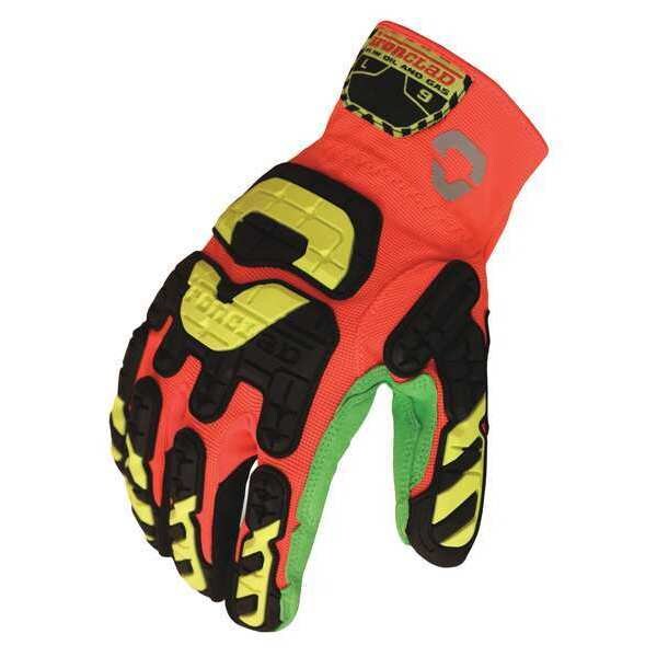 Impact Gloves, S, Synthetic Leather, PR
