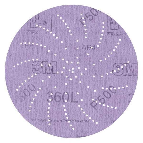 Sanding Disc, 400 Grit, 6 in. Dia, PK100