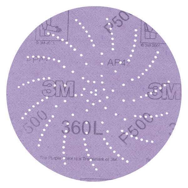 Sanding Disc, 500 Grit, 3 in. Dia, PK100