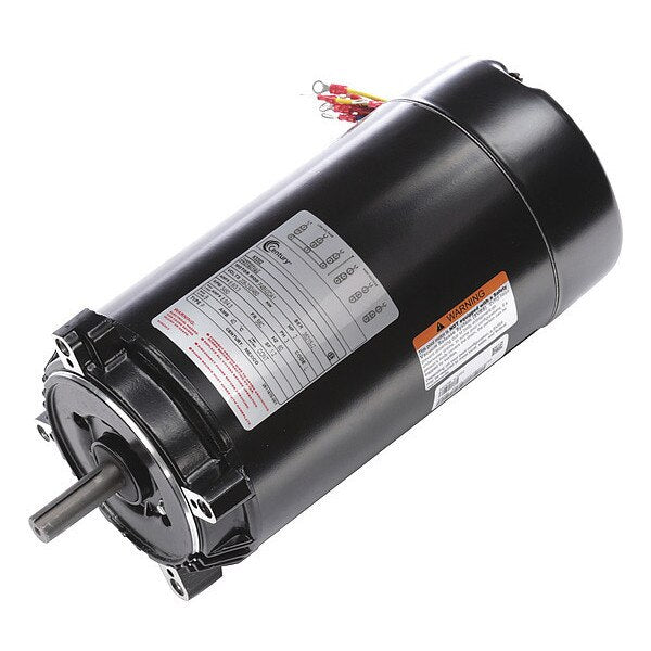 Pool Pump Motor, 2 HP, 56C Frame, 3,450 Nameplate RPM