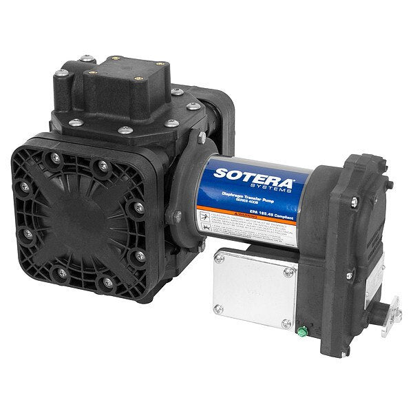 Fuel Transfer Pump, 12VDC, 13 GPM, 1/4 HP, Polypropylene