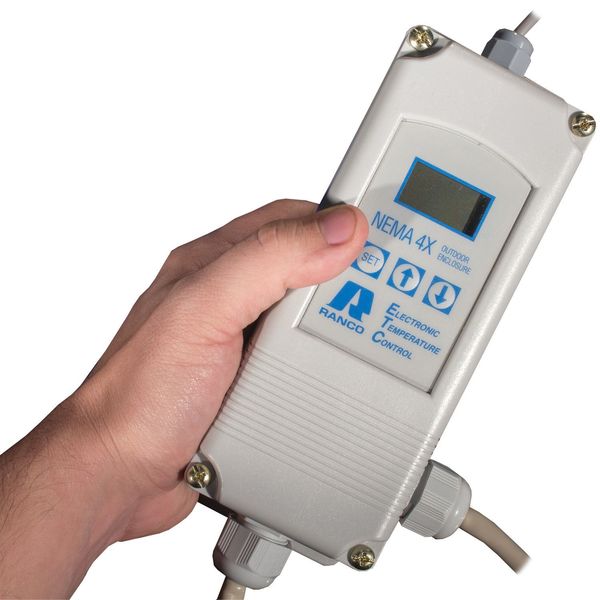 Temperature Controller, 6-17/32 in. L