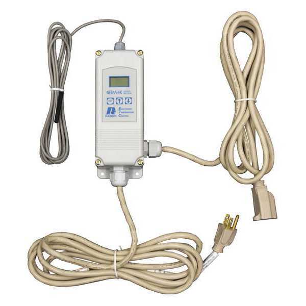 Temperature Controller, 6-17/32 in. L