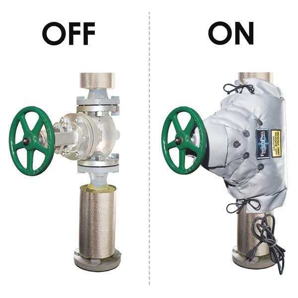 Valve Insulation Heater, 60 in. L, 6 in. W