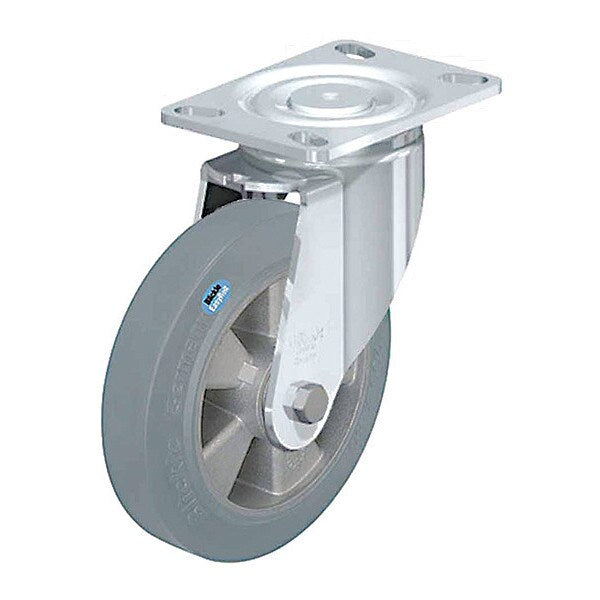 Plate Caster, 1100 lb. Ld Rating, Ball