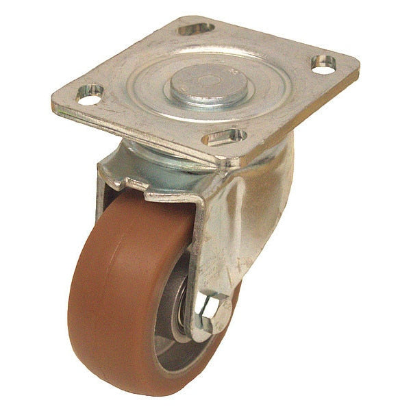 Plate Caster, 770 lb. Ld Rating, Ball