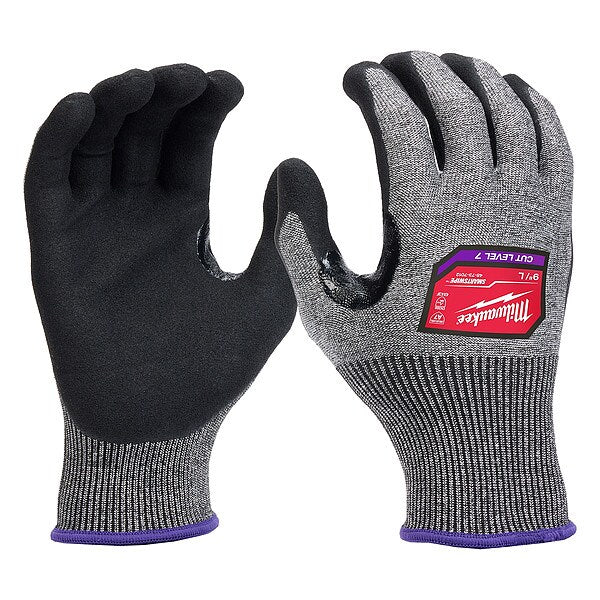 Knit Gloves, Finished, Size L