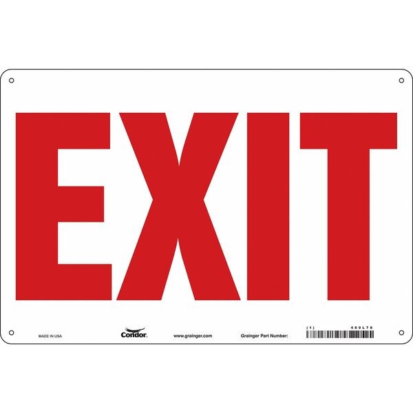Exit Sign, English, 36