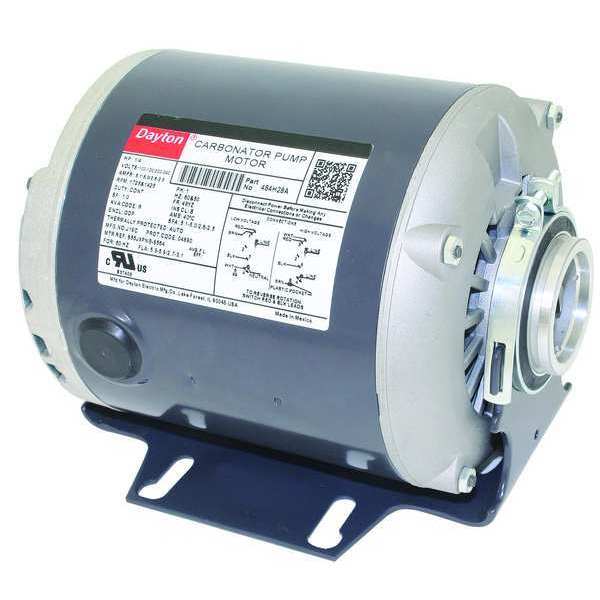 Motor, 1/4 HP, 1,725/1,425 rpm, 120/240V