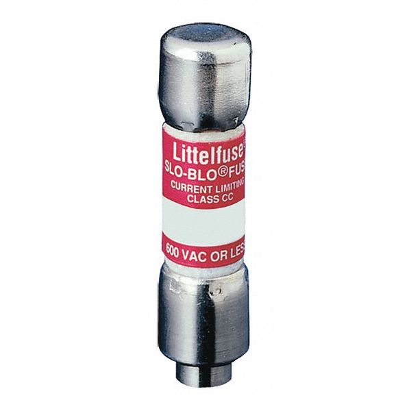 UL Class CC Fuse, Time Delay, 20A, KLDR Series, 600V AC, 300V DC, 1-1/2