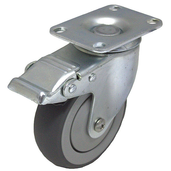 Plate Caster, 300 lb. Load Rating