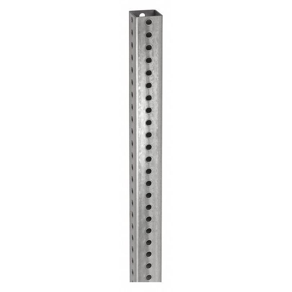 Sign Post, Silver, Steel, 10 ft L