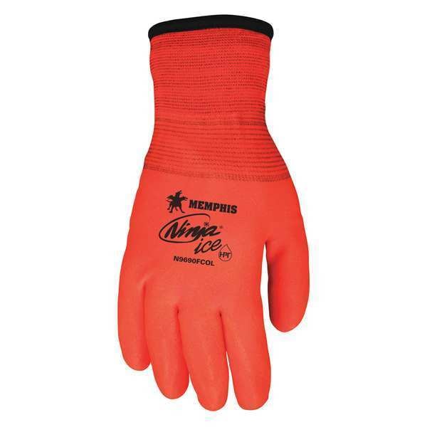 Cold Protection Gloves, Acrylic Terry Lining, XL