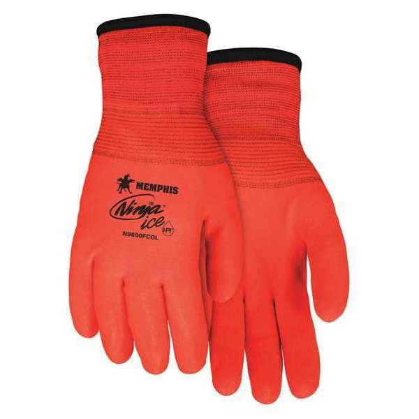 Cold Protection Gloves, Acrylic Terry Lining, XL