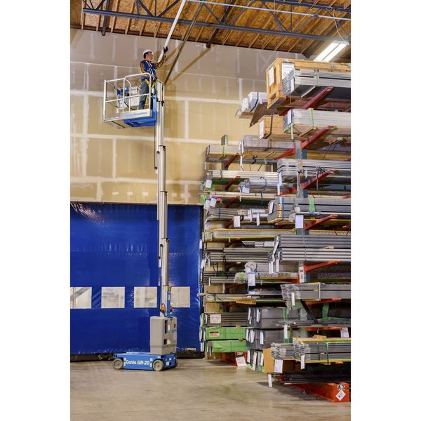 Self Propelled Aerial Work Platform, Yes Drive, 350 lb Load Capacity, 6 ft 6 in Max. Work Height