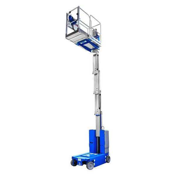 Self Propelled Aerial Work Platform, Yes Drive, 350 lb Load Capacity, 6 ft 6 in Max. Work Height
