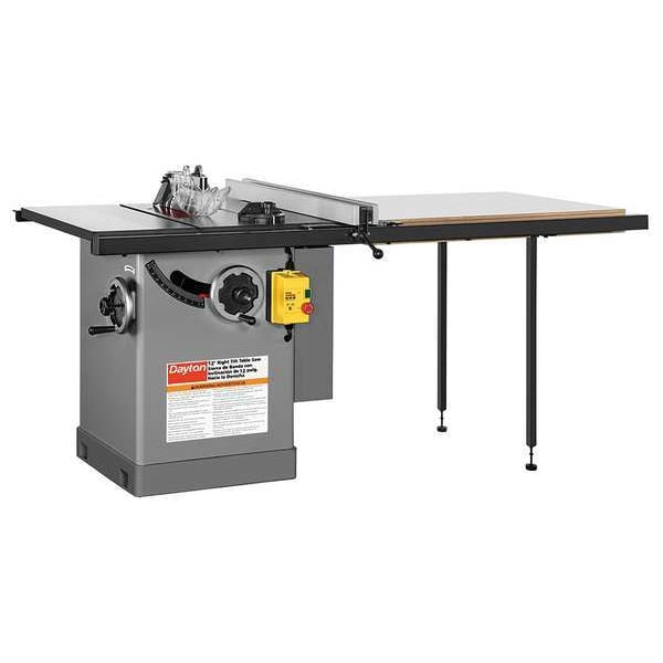 Corded Table Saw 12 in Blade Dia., 50 in