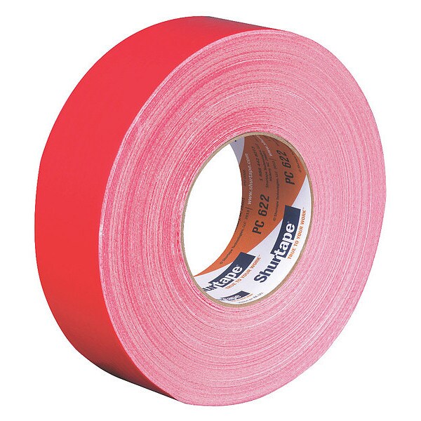 Duct Tape, 55m L, 1-54/67 in. D, Red