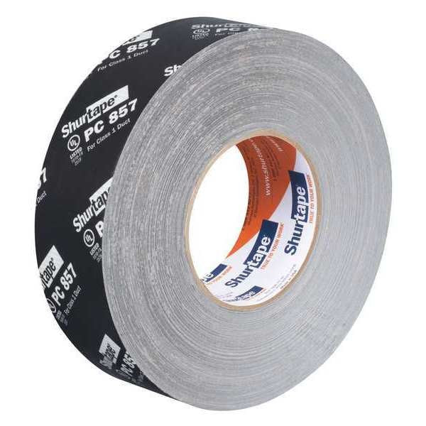 Duct Tape, 55m L, Adhesion 70 oz./in, Black
