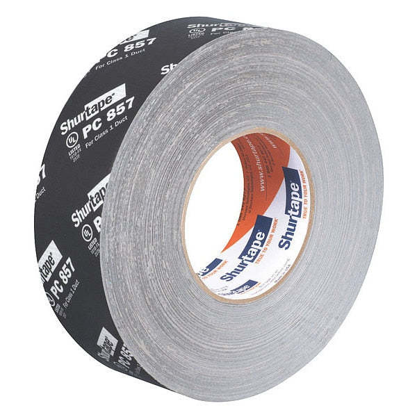 Duct Tape, 55m L, Adhesion 70 oz./in, Black