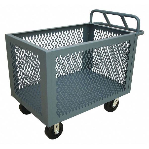 14 ga. Steel Mesh Stock Truck 2000 lb. Capacity, 54-1/2