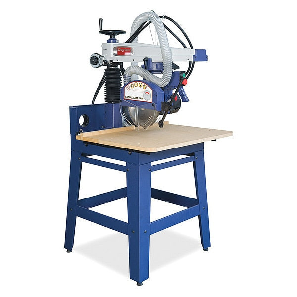 Radial Arm Saw, 3400 RPM, 14 A, 1 HP