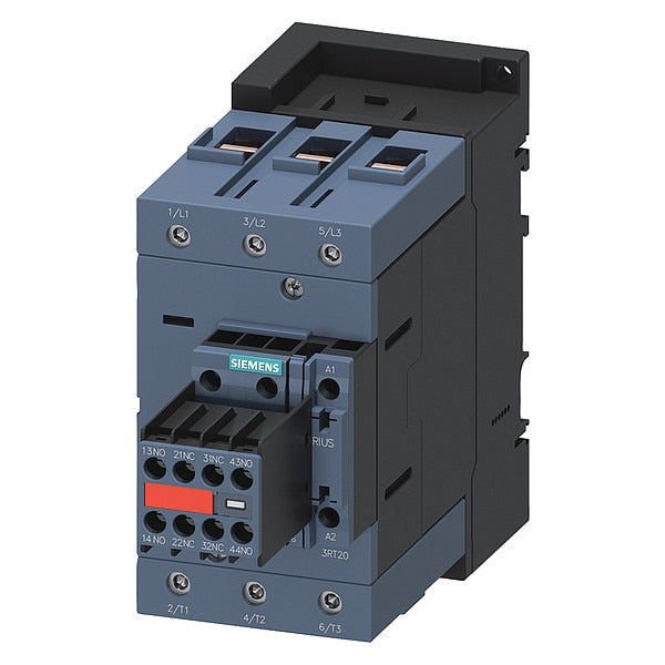 IEC Magnetic Contactor, 3 Poles, 110/120 V AC, 96 A, Reversing: No