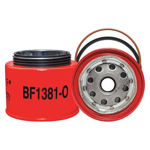 Fuel Filter, Spin-On Design, 2-15/32