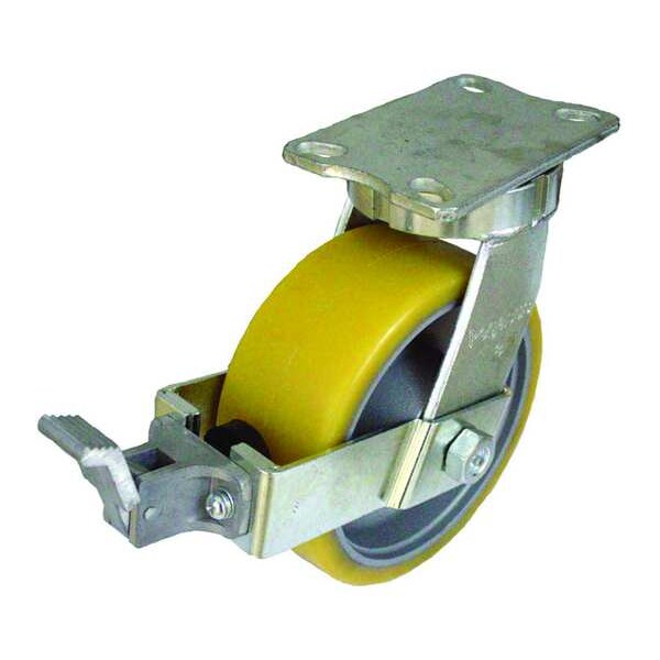 Plate Caster, 2000 lb. Load Rating