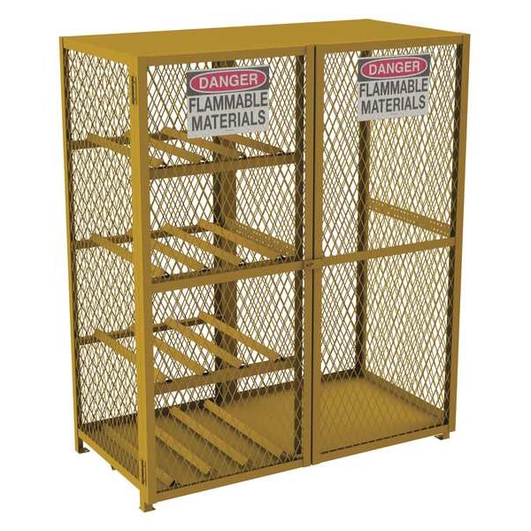 Gas Cylinder Cabinet, 71-3/4