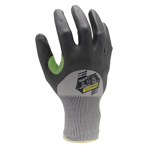 Cut Resistant Coated Gloves, A2 Cut Level, Nitrile, 2XL, 1 PR