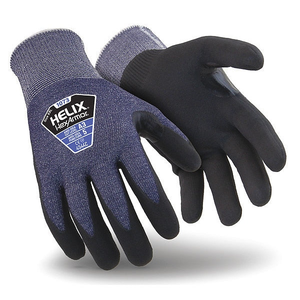 Cut Resistant Coated Gloves, A3 Cut Level, Nitrile, 3XL, 1 PR
