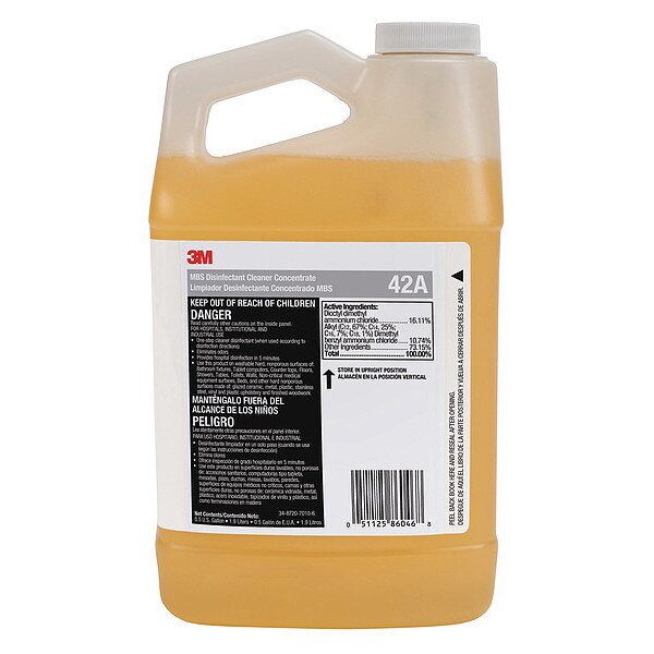Cleaner and Disinfectant, 0.5 gal. Bottle, Lavender