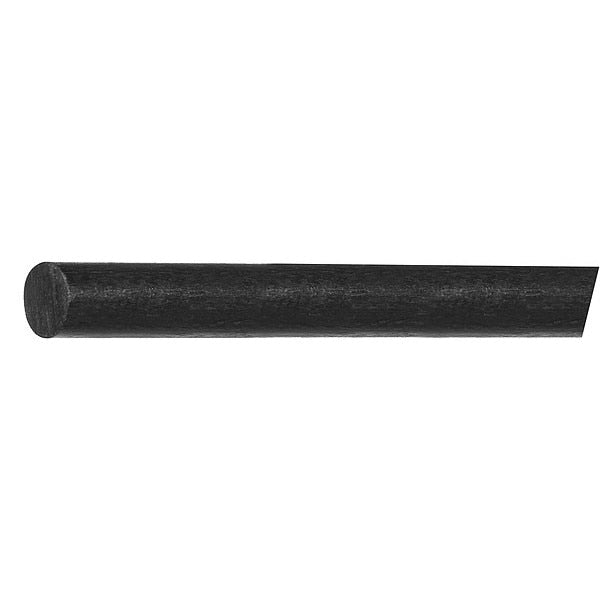 Black Carbon Fiber Rod Stock 4 ft. L, 1/16
