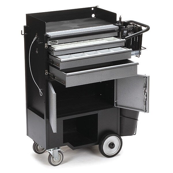 Black, Light Duty, Tool Utility Cart