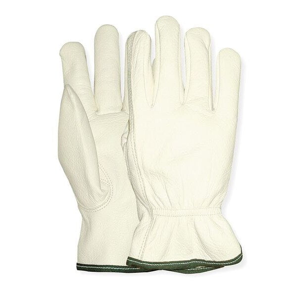 Leather Drivers Gloves, M, Goat Leather, PR