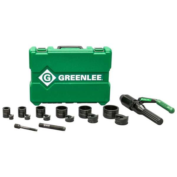 11 Piece Hydraulic Punch Driver Set, 10 ga.